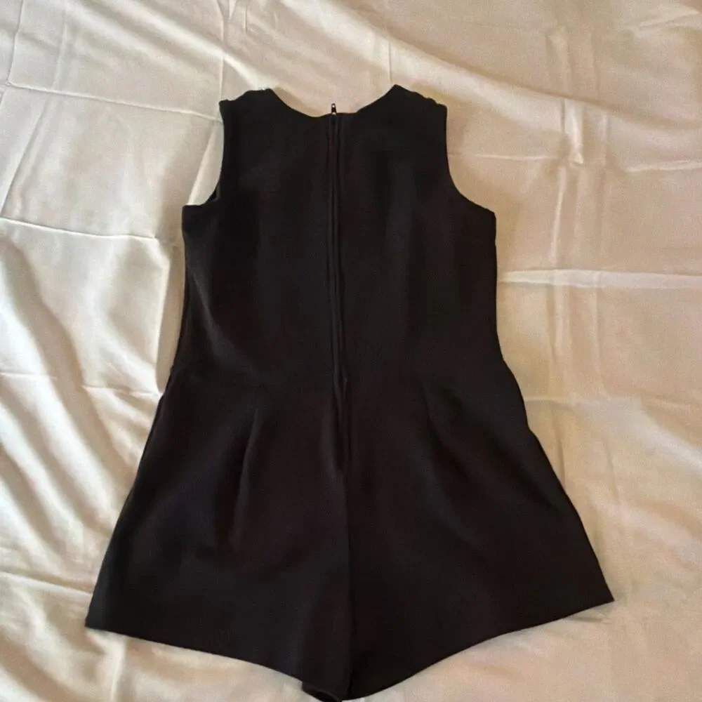 Girls, Children's Place, Black Dressy Romper, Size 14